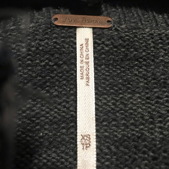 FREE PEOPLE UTILITY COAT/SWEATER LINED - Picture 7 of 11